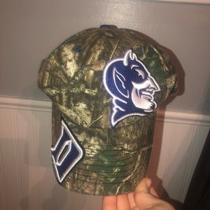 NEVER WORN Duke Blue Devils Camo baseball cap